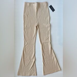 Danielle Bernstein Ribbed Flare Pants
